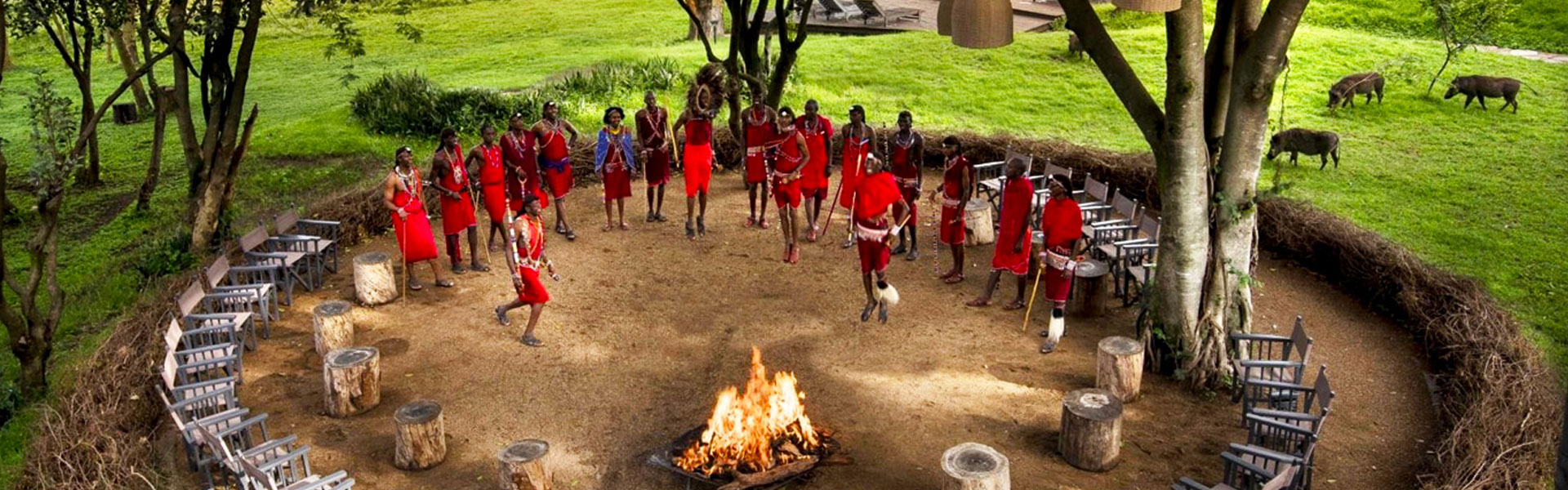 Visit the Real Maasai Village and Chemka Hotspring at Rundugain Village