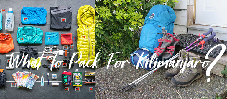 Kilimanjaro Gear List