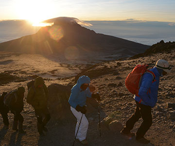 7 Days Machame Route For New Year
