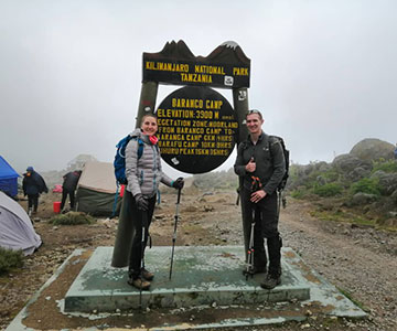 8 Days Lemosho Route + 2 Nights in Hotel